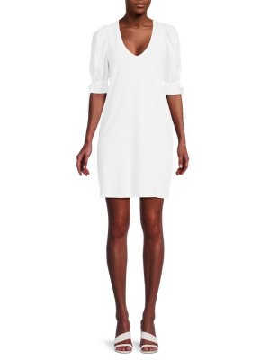 Комбинированное платье-футляр Mirrim Nation Ltd, цвет Optic White LTD