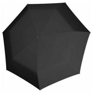 Мини-зонт , черный Doppler. Цвет: черный