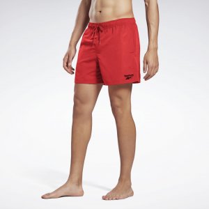 Плавательные шорты Woven Reebok. Цвет: red