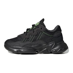 Ozweego J Black Solar Green Детские кроссовки Core-Black HR0238 Adidas