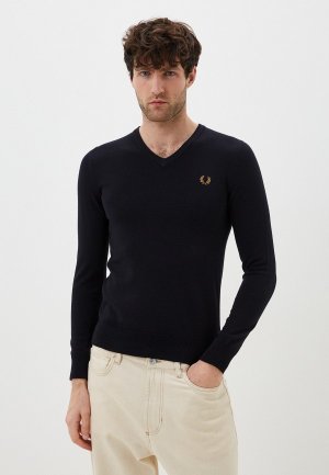 Пуловер Fred Perry. Цвет: синий