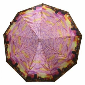 Смарт-зонт , розовый Crystel Eden. Цвет: розовый