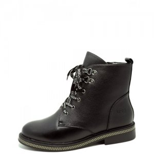 M0450301V женские ботинки черный натуральная кожа зима, Размер 37 Rio Fiore. Цвет: черный