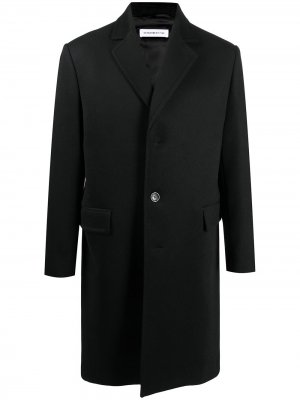 Однобортное пальто Department 5. Цвет: черный
