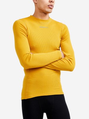 Термобелье верх мужское Pro Wool Extreme, Желтый, размер 46-48 Craft. Цвет: желтый