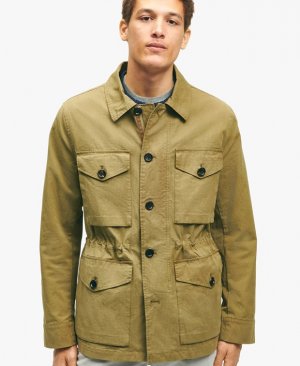 Короткая куртка , зеленый Brooks Brothers