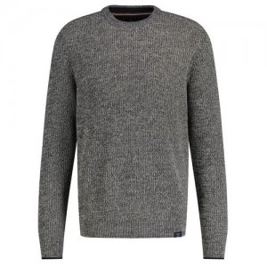 Пуловер для мужчин, Lerros, модель: 22N5051, цвет: темно-синий, размер: S LERROS. Цвет: серый