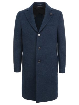 Классическое пальто из шерсти LARDINI