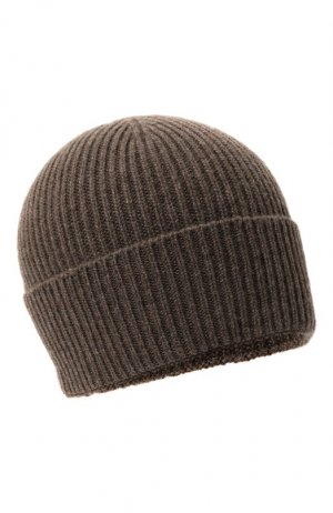 Кашемировая шапка Giorgio Armani. Цвет: коричневый
