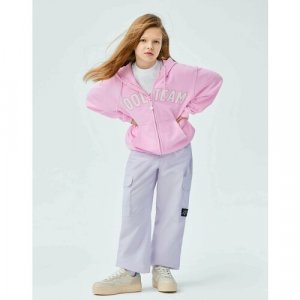 Олимпийка , размер 2-4г/98-104, розовый Gloria Jeans. Цвет: розовый/светло-розовый