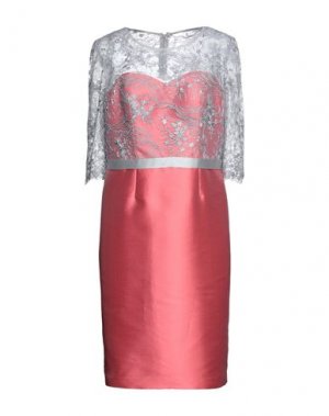 Платье миди ANTONIO D'ERRICO. Цвет: коралловый
