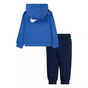 Комплект из толстовки и брюк с молнией во всю длину для малышей мальчиков Nike