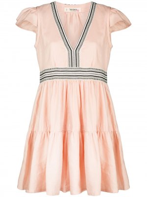 Пляжное платье Koki lemlem. Цвет: розовый