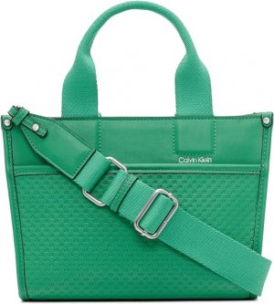 Сумка-портфель Elements с верхом на молнии, зеленый Calvin Klein