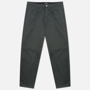 Мужские брюки Cotton Satin Garment Dyed Chapter 2 Stone Island Shadow Project. Цвет: серый