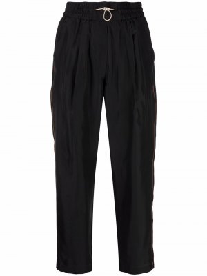 Drawstring-fastening waist trousers Alysi. Цвет: черный