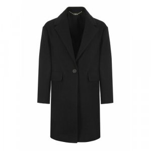 Пальто , размер 44, черный LIU JO. Цвет: черный