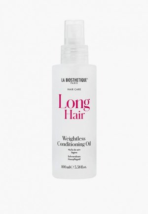 Масло для волос La Biosthetique невесомое кондиционирующее Weightless Conditioning Oil, 100 мл. Цвет: белый