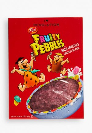Соль для ванн I Heart Revolution x Fruity Pebbles, 300 г. Цвет: красный