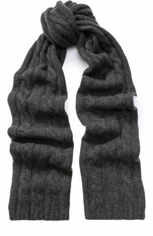 Кашемировый шарф Kashja` Cashmere. Цвет: темно-серый