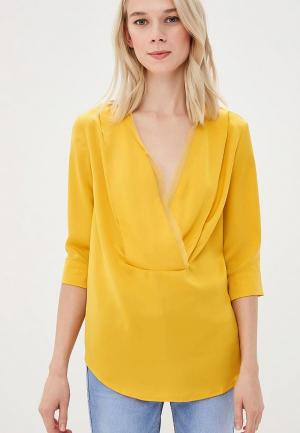 Блуза Liana. Цвет: желтый