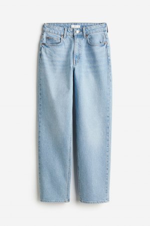 Узкие прямые джинсы до высокой щиколотки H&M