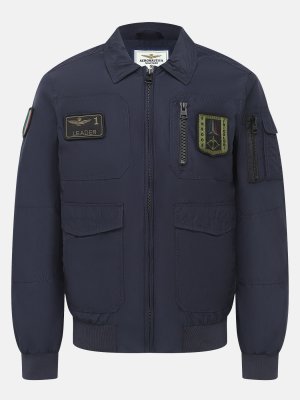 Куртки Aeronautica Militare. Цвет: темно-синий