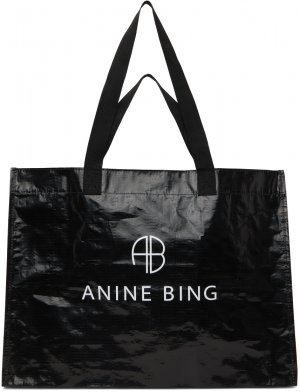 Черная спортивная объемная сумка с короткими ручками Dawson ANINE BING