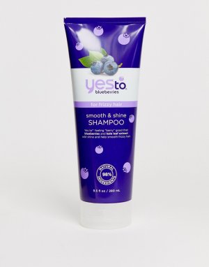 Придающий гладкости и блеска шампунь для непослушных волос Yes To Blueberries-Бесцветный