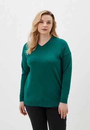 Пуловер Averi. Цвет: зеленый
