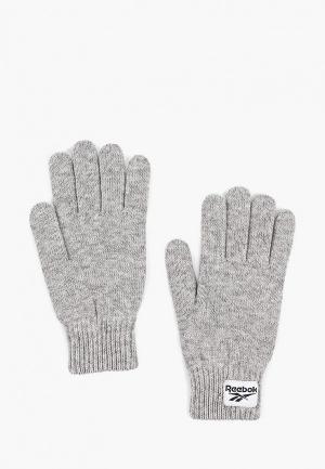 Перчатки Reebok Classic CL Fo La Gloves. Цвет: серый