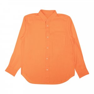 Прозрачная рубашка с длинными рукавами Неоново-оранжевый Junya Watanabe