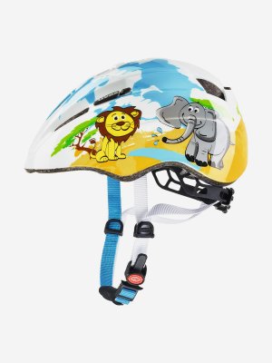 Шлем велосипедный детский , Белый Uvex. Цвет: белый