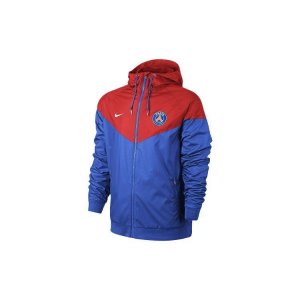Paris Saint-Germain Collaboration Windrunner Soccer Training Windbreaker Jacket Men Outerwear Blue 886822-439 Nike
