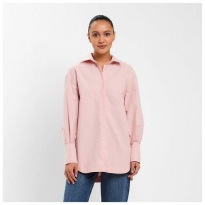 Рубашка , размер 48, розовый Minaku. Цвет: розовый