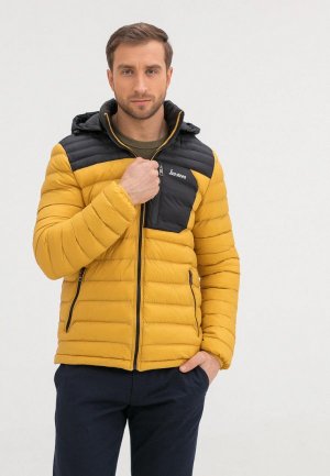 Куртка утепленная Jan Steen. Цвет: желтый