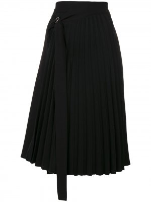 Плиссированная юбка Ioana Ciolacu. Цвет: черный