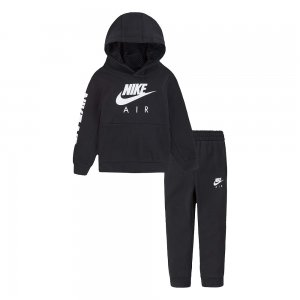 Комплект: пуловер и брюки Air Pullover + Pant Set Nike. Цвет: черный