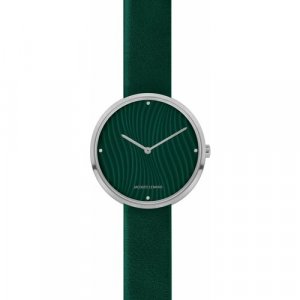 Наручные часы Design collection, белый, серебряный JACQUES LEMANS. Цвет: белый/серебристый/зеленый