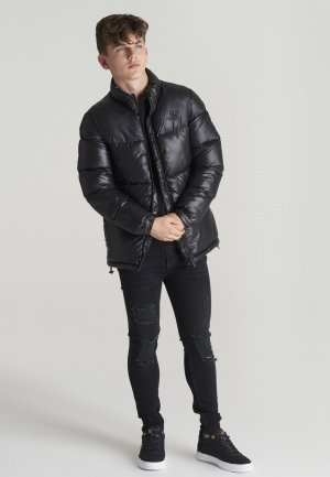 Зимняя куртка SIKSILK, цвет black SikSilk