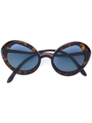 Солнцезащитные очки bug Delirious. Цвет: коричневый