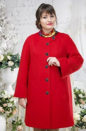 Пальто lm-340-red Liara-Moda