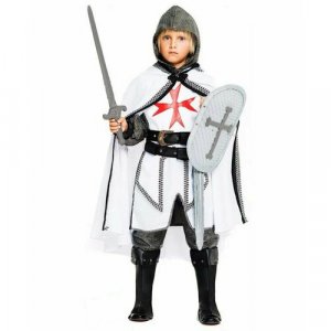 Детский костюм Рыцарь-крестоносец (9206) 122 см VENEZIANO. Цвет: микс/мультиколор
