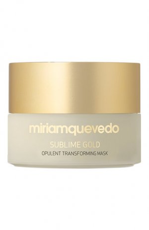 Роскошная золотая маска для мгновенного восстановления волос Sublime Gold (200ml) Miriamquevedo. Цвет: бесцветный