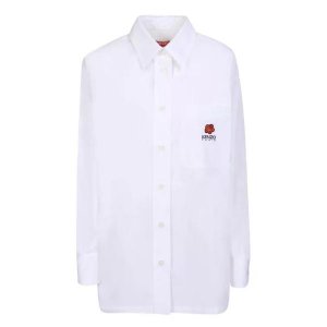 Футболка boke flower crest shirt , белый Kenzo