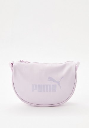 Сумка PUMA Core Up Half Moon Bag. Цвет: розовый
