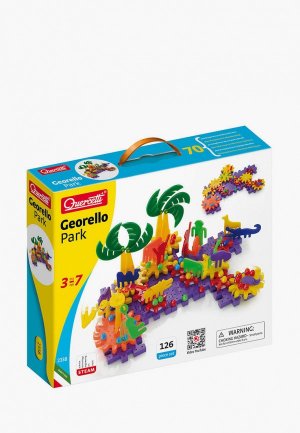 Набор игровой Quercetti Мозаика Georello Park, 126 элементов. Цвет: разноцветный