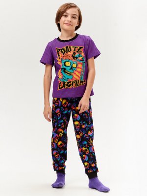 Пижама детская VIS-A-VIS. Цвет: purplelack