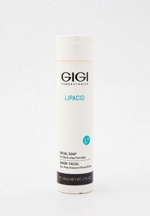 Мыло для лица Gigi Lipacid Face Soap, 100 мл. Цвет: прозрачный