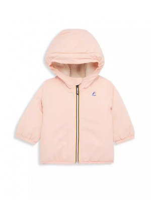 Куртка Claudine Orsetto для маленьких девочек , розовый K-Way